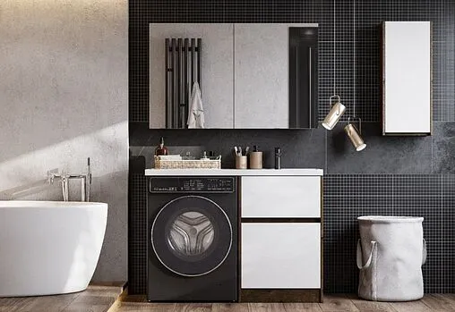 Тумба под умывальник напольная без фасада Aquaton Лондри 60 дуб рустикальный 1A266901LHDR0