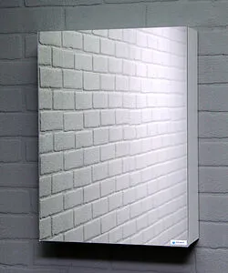 Шкаф-зеркало Айсберг Мечта 40 белый DM2304HZ, 4