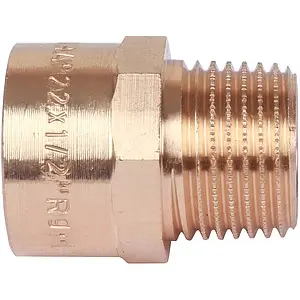 Муфта пайка переходная 22мм x ½"н Sanha 4243g 142432212 Муфта пайка переходная 22мм x ½"н Sanha 4243g 142432212, 5