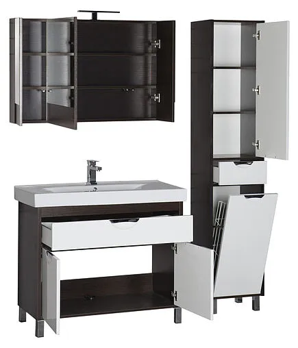 Шкаф-пенал напольный Aquanet Гретта 172063