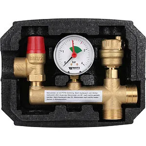 Группа безопасности котла до 32 кВт 1&quot; 2.5 бар Buderus KSS 7747304826, 1