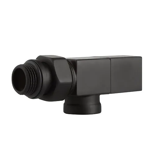 Комплект вентилей запорных осевых ½" в/н Royal Thermo Cube черный RTE 56.0004 Комплект вентилей запорных осевых ½" в/н Royal Thermo Cube черный RTE 56.0004