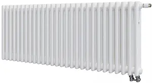 Радиатор стальной трубчатый Zehnder Charleston Completto 3057/28 V001½" 9016 Радиатор стальной трубчатый Zehnder Charleston Completto 3057/28 V001½" 9016, 1