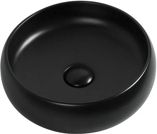 Раковина Aquanet Round 36 чёрный матовый ROUND-1-MB