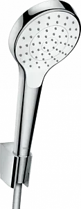 Душевой набор Hansgrohe Croma Select S 110 1jet 125см хром/белый 26420400 Душевой набор Hansgrohe Croma Select S 110 1jet 125см хром/белый 26420400, 1