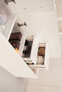 Шкаф-пенал подвесной Aquaton Мадрид 30 белый 1A129603MA010, 5