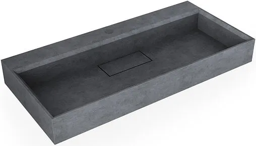 Раковина Raval Facet 100 бетон Fac.08.100/Bet/RL