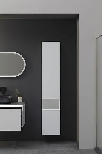 Шкаф-пенал подвесной Allen Brau Infinity 35 R белый 1.21009.WM