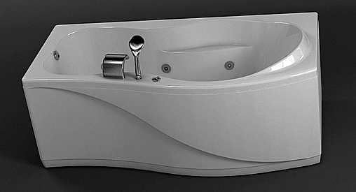 Ванна акриловая Aquanet Borneo 170x90 R 00203910