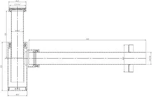 Сифон бутылочный для раковины Arrowhead хром 730002 Сифон бутылочный для раковины Arrowhead хром 730002, 2