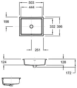 Раковина Jacob Delafon Verticyl 50 белый E2882-0, 2