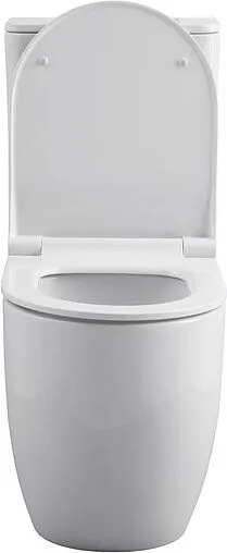 Унитаз-компакт безободковый Allen Brau Priority белый 4.31003.20+4.XX000.20