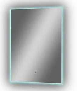 Зеркало с подсветкой Continent Trezhe Led 50x70 с бесконтактным сенсором белый ЗЛП608, 3