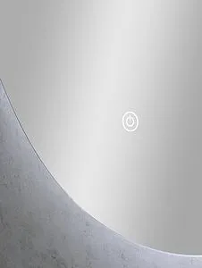 Зеркало с подсветкой Continent Voyage Led 70x100 белый ЗЛП1201, 5