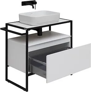 Тумба под умывальник напольная Allen Brau Priority 80 белый 1.31002.WM Тумба под умывальник напольная Allen Brau Priority 80 белый 1.31002.WM, 5