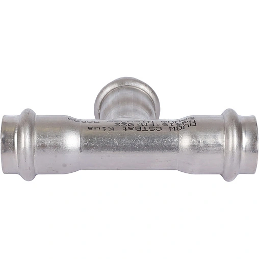 Тройник пресс соединительный 22мм Sanha NiroSan 9130 6913022