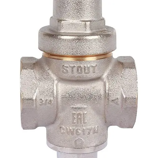 Редуктор давления поршневой ¾" Stout SVS-1010-000020 Редуктор давления поршневой ¾" Stout SVS-1010-000020