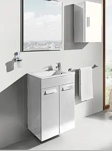 Тумба-умывальник Roca Debba 50 белый глянец ZRU9302710+32799J00Y Тумба-умывальник Roca Debba 50 белый глянец ZRU9302710+32799J00Y, 5