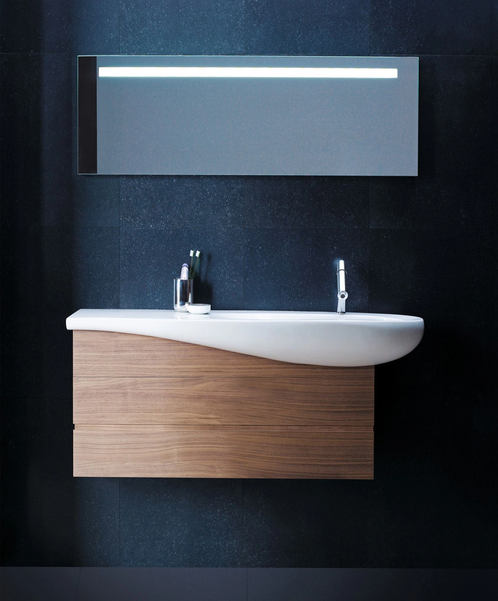 Раковина Laufen Alessi 90 R c покрытием LCC белый 8.1497.6.400.104.1