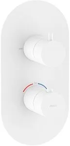 Термостат для 2 потребителей Ravak Espirit белый X070249 Термостат для 2 потребителей Ravak Espirit белый X070249, 1