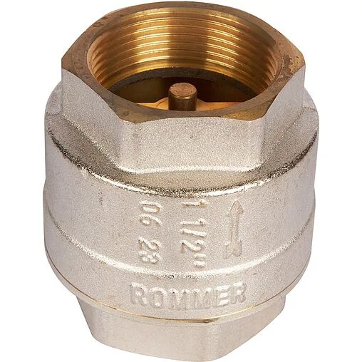 Клапан обратный пружинный 1½&quot;в x 1½&quot;в Rommer RVC-0001-000040
