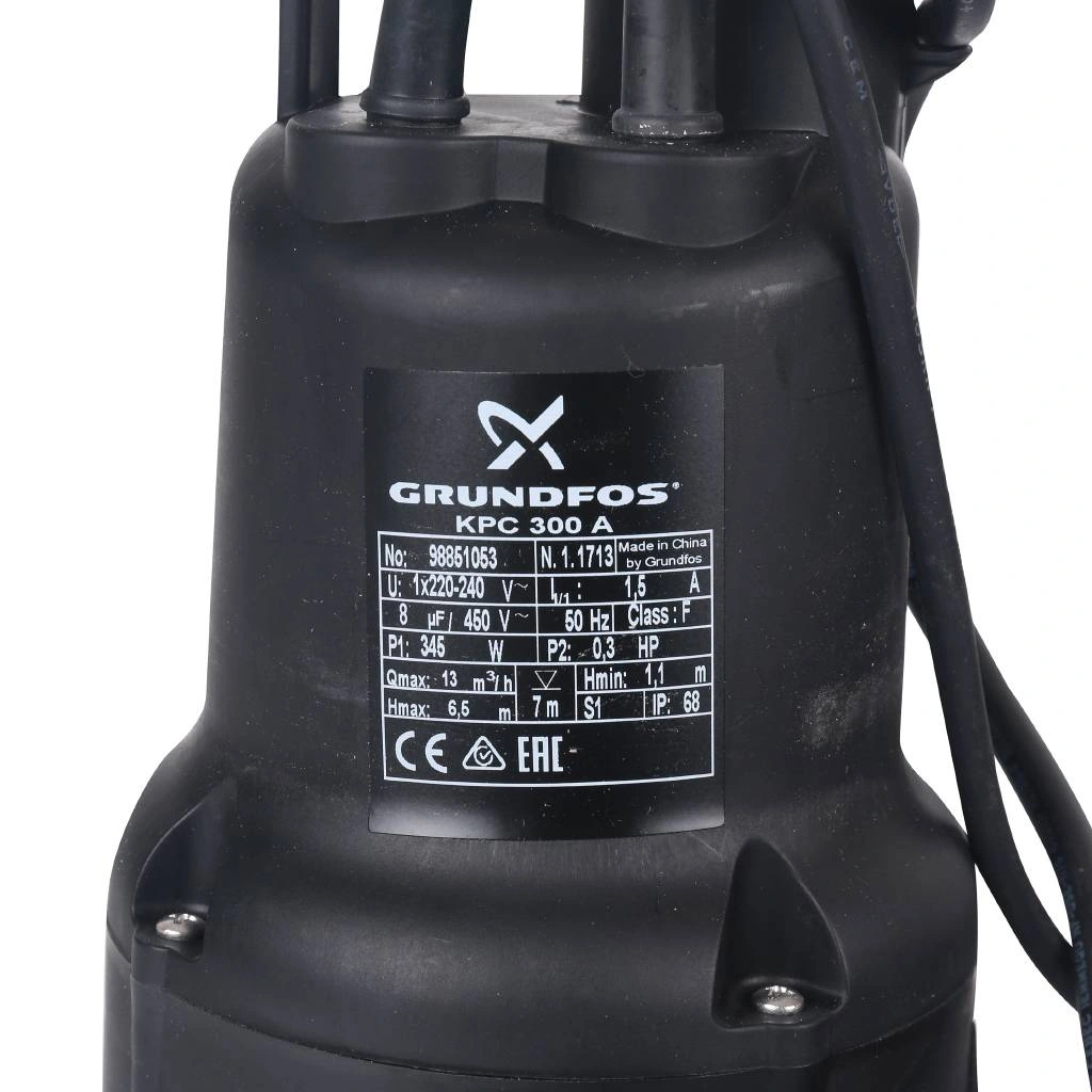 Насос дренажный Q=12м³/ч H=6.5м Grundfos KPC 300A 98851053