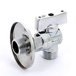 Кран шаровый угловой ½"н x ½"н Bugatti Miami 08830001 Кран шаровый угловой ½"н x ½"н Bugatti Miami 08830001, 3