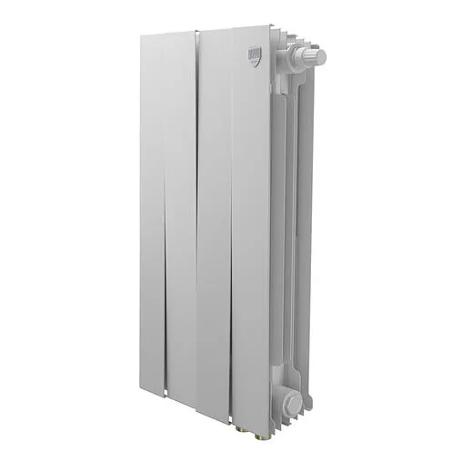 Радиатор биметаллический 4 секций нижнее правое подключение Royal Thermo PianoForte 500 VR80 Bianco Traffico RTPWVR803050004 Радиатор биметаллический 4 секций нижнее правое подключение Royal Thermo PianoForte 500 VR80 Bianco Traffico RTPWVR803050004