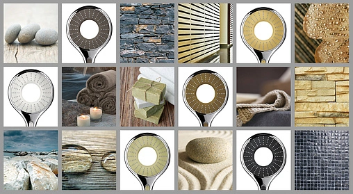 Лейка ручного душа Grohe Rainshower Icon хром/коричневый 27633000 Лейка ручного душа Grohe Rainshower Icon хром/коричневый 27633000