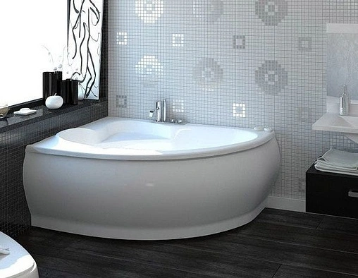 Ванна из искусственного камня Esse Navigare 174x112 (118) R белый ENAR1740