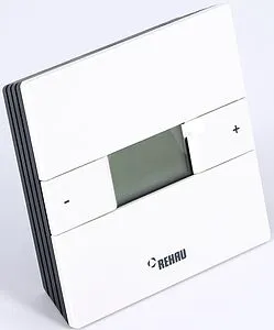 Проводной комнатный терморегулятор НЗ 24В Rehau Nea H белый 13360241001, 5