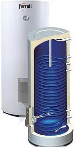 Бойлер комбинированного нагрева Ferroli Ecounit F 200 1C (35 кВт) GRL4110A Бойлер комбинированного нагрева Ferroli Ecounit F 200 1C (35 кВт) GRL4110A, 4