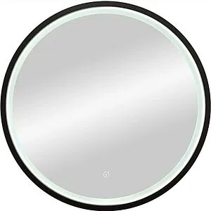 Зеркало с подсветкой Continent Style Black Led 80 чёрный ЗЛП2254, 1