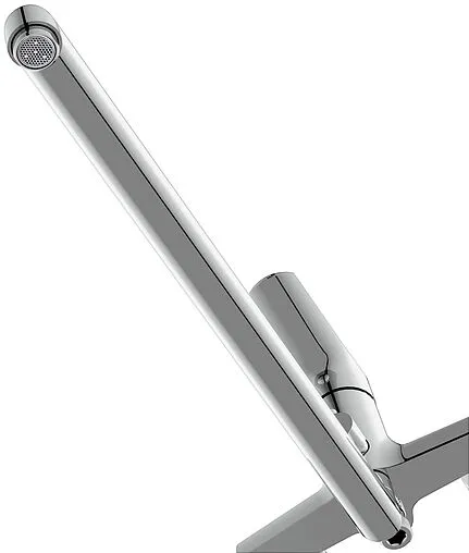 Смеситель для ванны с длинным изливом Cersanit Flanis хром 64093