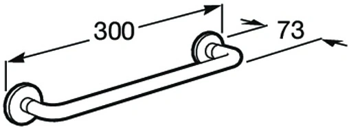 Полотенцедержатель Roca Hotels хром 816727001