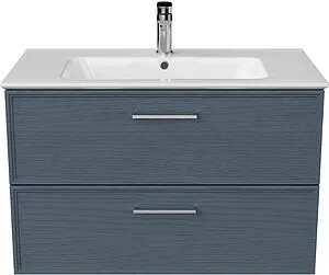 Тумба-умывальник подвесная Kerama Marazzi Piano Classic 85 ясень синий PIA.CL.85\BLU.M+PI.wb.85 Тумба-умывальник подвесная Kerama Marazzi Piano Classic 85 ясень синий PIA.CL.85\BLU.M+PI.wb.85, 3