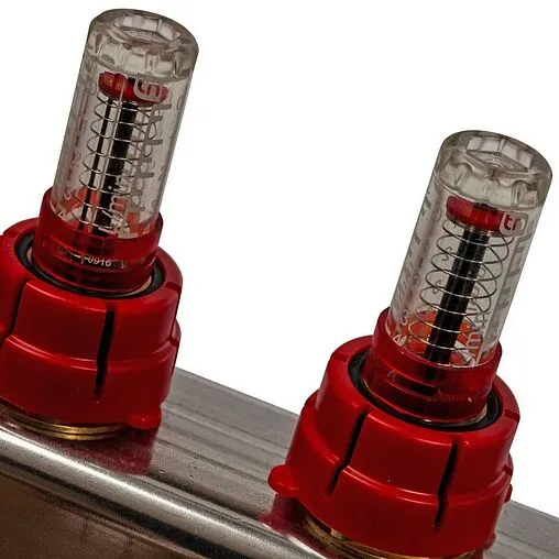 Группа коллекторная с расходомерами 13 отводов 1"в/в x ¾"ек Stout SMS 0907 000013