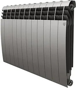 Радиатор алюминиевый 10 секций Royal Thermo BiLiner Alum 500 Silver Satin RTBASS50010 Радиатор алюминиевый 10 секций Royal Thermo BiLiner Alum 500 Silver Satin RTBASS50010, 1