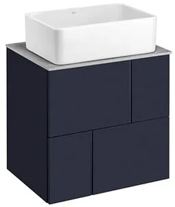 Тумба-умывальник подвесная Roca Luna 60 синий ZRU9307766+ Тумба-умывальник подвесная Roca Luna 60 синий ZRU9307766+, 5