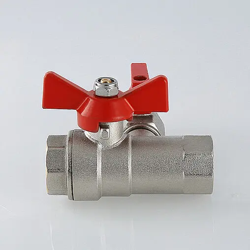 Кран шаровый с дренажем и обратным клапаном ½"в x ½"в x ¼"в x 14ш Valtec VT.248.N.04