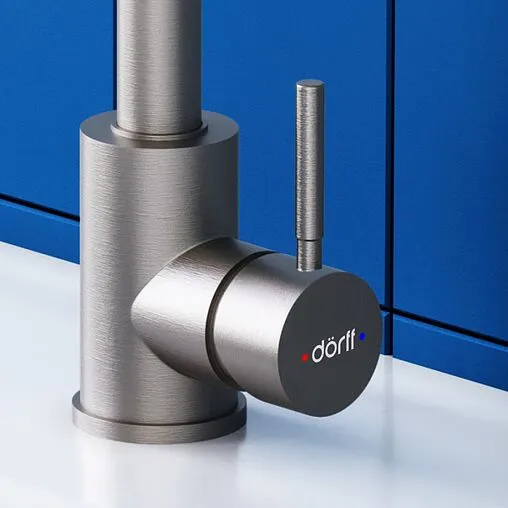 Смеситель для кухни Dorff Logic нержавеющая сталь D3000000