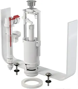 Комплект арматуры для бачка однорежимный ½" пластик нижний AlcaPlast SA2000S ½" Комплект арматуры для бачка однорежимный ½" пластик нижний AlcaPlast SA2000S ½", 1