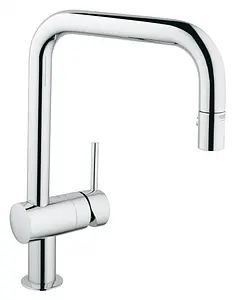 Смеситель для кухни с выдвижным изливом Grohe Minta хром 32322000 Смеситель для кухни с выдвижным изливом Grohe Minta хром 32322000, 1