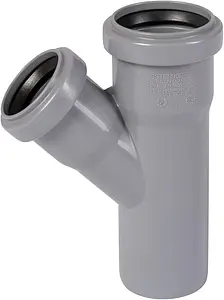 Тройник внутренний D=50x40мм Угол 45° Ostendorf HTEA 112210, 1