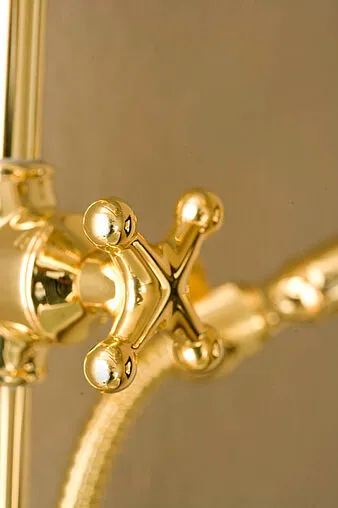 Душевая система со смесителем для душа Bossini Retro золото L01526.021