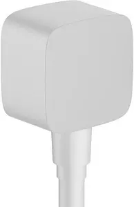Шланговое подключение Hansgrohe FixFit белый матовый 26457700 Шланговое подключение Hansgrohe FixFit белый матовый 26457700, 1