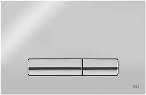 Клавиша смыва для унитаза OLI Glam 139185 хром глянцевый Клавиша смыва для унитаза OLI Glam 139185 хром глянцевый, 1