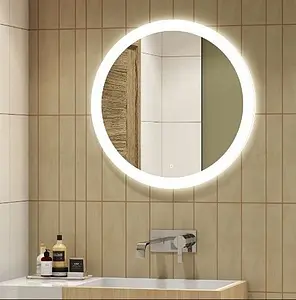 Зеркало с подсветкой Continent Rinaldi Led 77 белый ЗЛП39 Зеркало с подсветкой Continent Rinaldi Led 77 белый ЗЛП39, 4