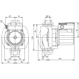Насос циркуляционный Wilo TOP-S 25/7-EM 2048320 Насос циркуляционный Wilo TOP-S 25/7-EM 2048320, 4
