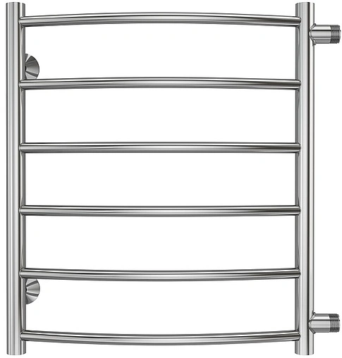 Полотенцесушитель водяной лесенка Terminus Классик П6 500х600 бп500 полированная сталь 4670078530219